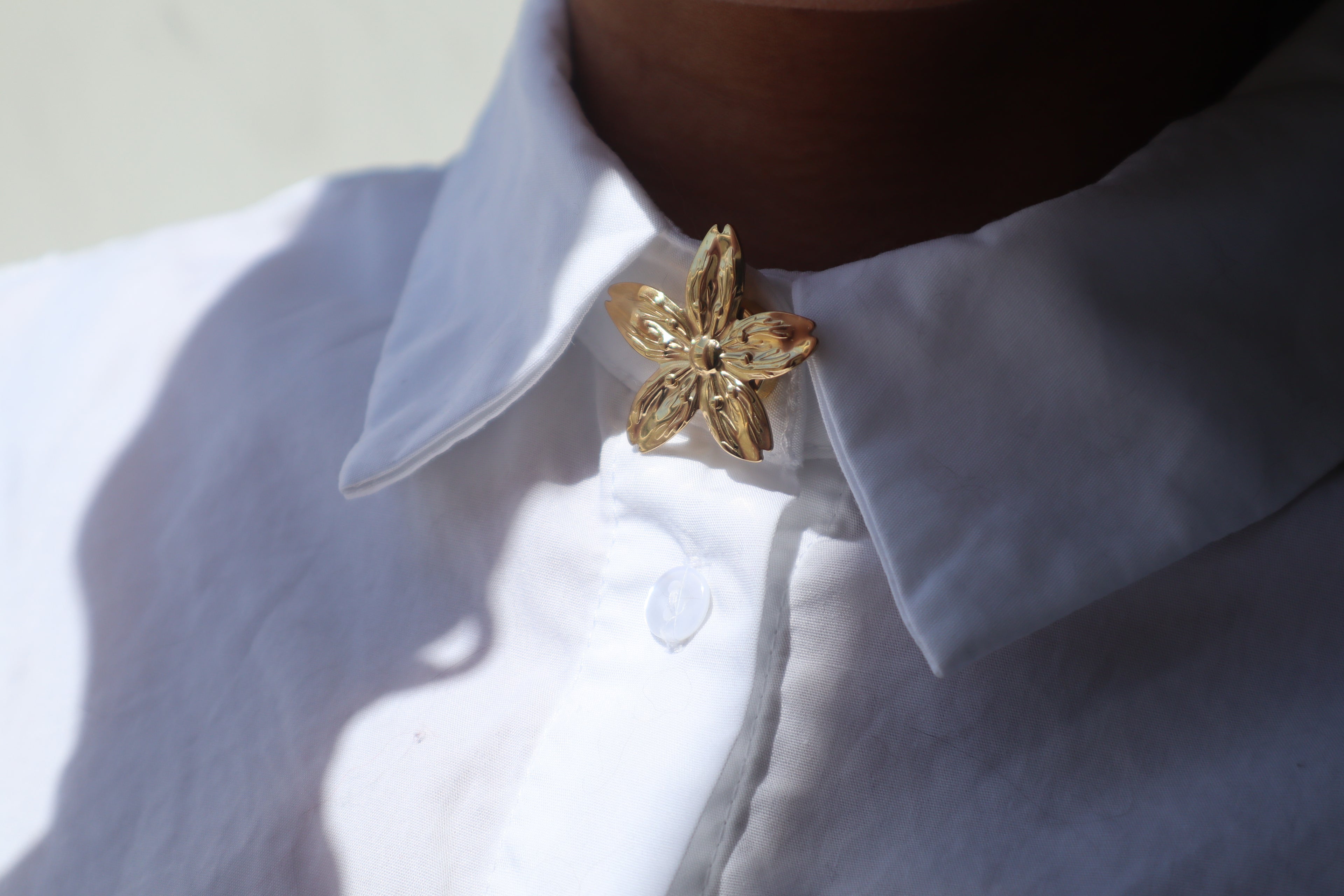 CACHE BOUTON FLEUR